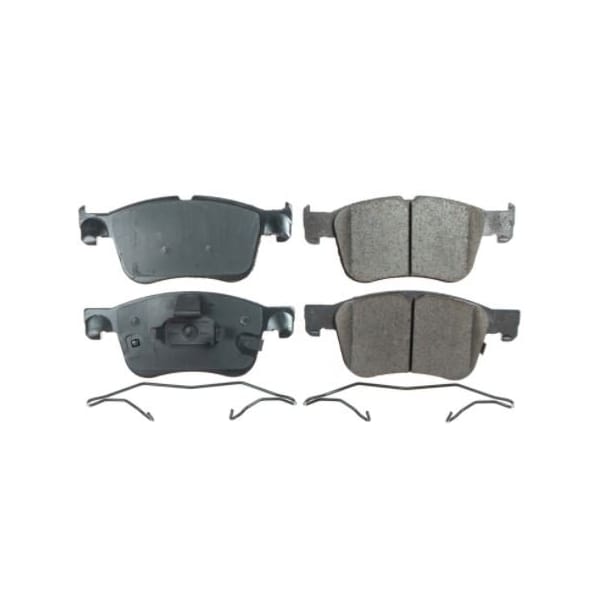 Powerstop BRAKE PADS FMSI Number D2300; Ceramic Brake Pads; Set Of 4; With Premium Stainless Steel Hardware 17-2300 - main